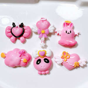 Jouets classiques en résine de démon d'Halloween colorés personnalisables en gros, 4 cm, unisexe, cadeau merveilleux, accessoires de coque de téléphone DIY - Product Image 6