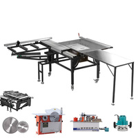 Meuble Armoire Pliable Portable Petit Sn Outils Machine De Découpe De Bois Multifonction Table Coulissante Scie Machine À Bois