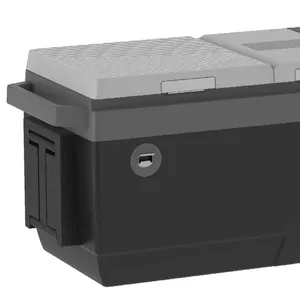 Kotak pendingin kulkas mobil portabel produk baru pendingin cepat untuk perjalanan memancing kotak pendingin kulkas Mini 12v 24v