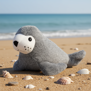 Peluche de Foca Thies de 30 cm para Mascotas, Animal de Peluche Suave - Product Image 3