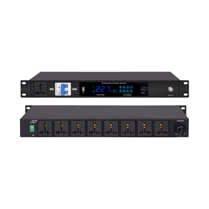 Secuenciador de Energía de 8 Tomas con Filtro EIF PK-100S, Protector de Sobretensión Digital de Audio con Pantalla de Voltaje, Secuenciador de Energía de 8 Canales - Product Image 4