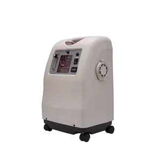 Jumao konsentrator oksigen aliran 3L, perawatan pernapasan ringan portabel oksigen untuk penggunaan di rumah, putih