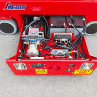 Plateforme élévatrice à ciseaux hydraulique mobile certifiée CE, élévateur électrique pour entrepôt