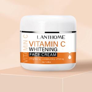 Crème Visage Éclaircissante à la Vitamine C Naturelle et Biologique Unifie le Teint Améliore la Rugosité et les Rides Hydratant Beauté - Product Image 3