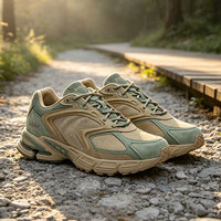 Fabricant de baskets personnalisées avec logo, baskets athlétiques rétro, marque privée, usine de chaussures OEM, chaussures de course respirantes en mesh, chaussures personnalisées