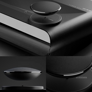 Sáng tạo kiểu dáng đẹp hiện đại tùy chỉnh tự động nâng xuống bay lên từ TV máy chiếu 360 độ xoay nổi Loa - Product Image 2