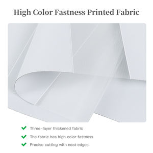 वाटरप्रूफ स्टाइलिश 3 डी प्रिंट ऊर्जा की बचत व्यापक अनुप्रयोग डबल लेयर इलेक्ट्रिक दिन और रात मोटर ज़ेबरा विंडो अंधा - Product Image 2