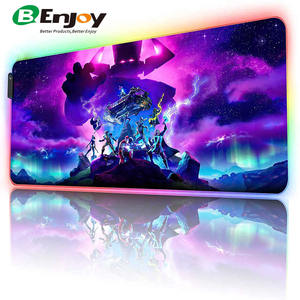 Tapis de souris de jeu imprimé 11 modes de lumière LED RVB imperméable et doux XXL <span class=keywords><strong>Gamer</strong></span> grand en stock - Product Image 1