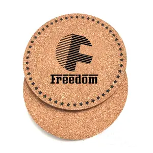 Beste Qualität Custom Printing Cork Coaster