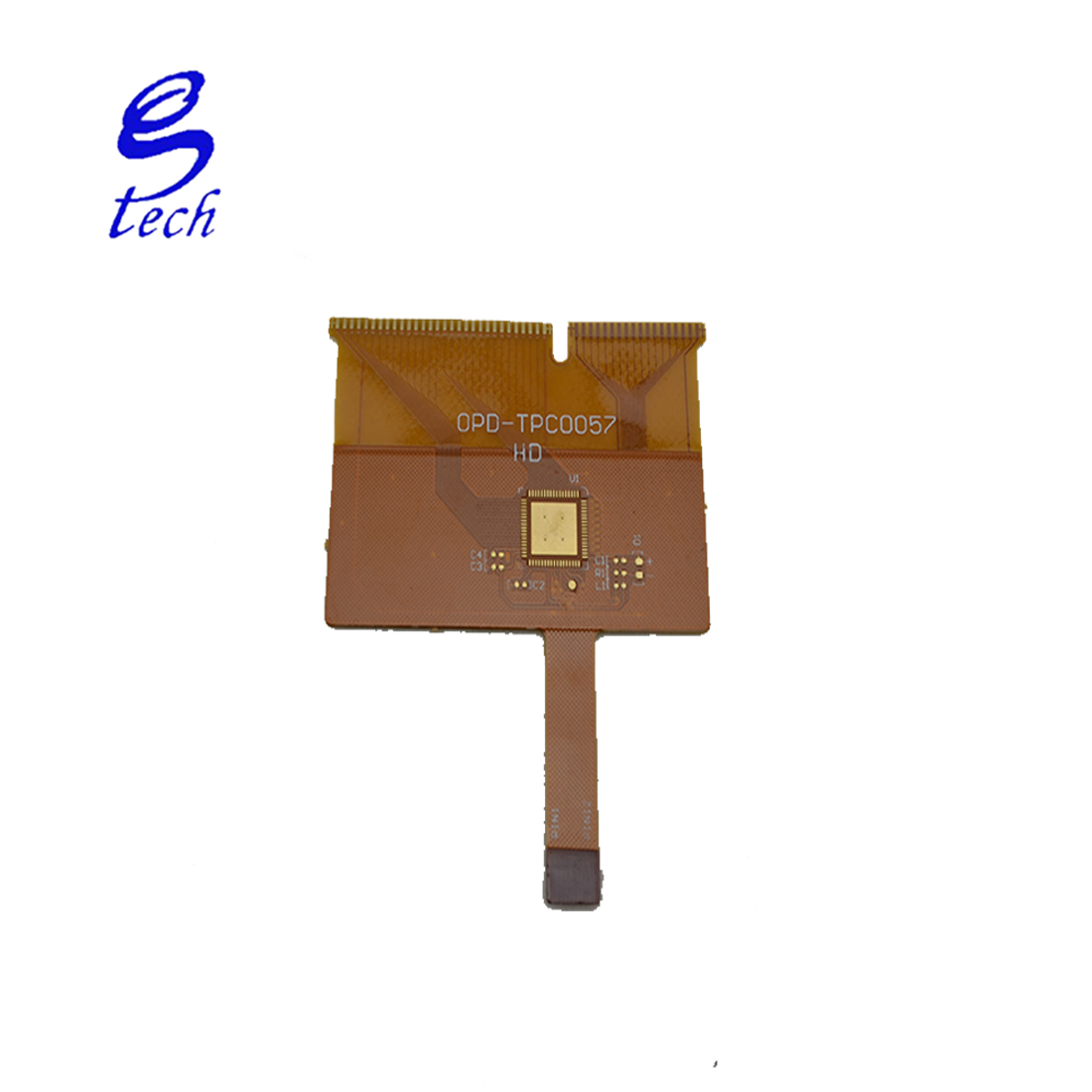 Универсальная желтая паяльная маска, обслуживание печатной платы, хорошая цена, толщина 0,15 ММ, мембранный дисплей 2L PI, другие печатные платы FPC