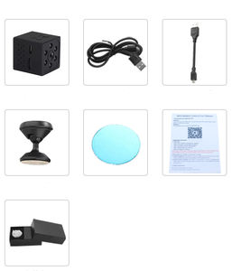 กล้อง IP Wi-Fi ไร้สาย1080P HD, กล้องรักษาความปลอดภัยในเวลากลางคืนกล้องวิดีโอ DVR ตรวจจับการเคลื่อนไหว <span class=keywords><strong>Q15</strong></span>กล้องขนาดเล็ก - Product Image 5