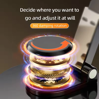 Support de téléphone de bureau extensible tendance avec logo personnalisé 360° °   Support de téléphone rotatif pour utilisation mains libres