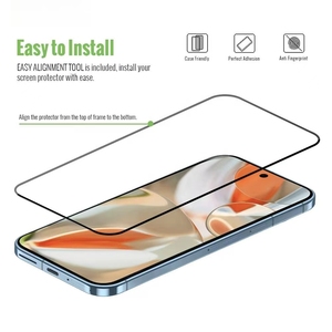 Protection d'écran ultra-résistante personnalisée par le fabricant, couverture intégrale, impression soyeuse, verre trempé HD transparent pour Google Pixel 10 11 Pro XL 9a - Product Image 5