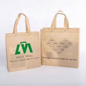 Bolsa de compras no tejida Pp con sellado térmico con logotipo personalizado bolsa de tela no tejida Pla reutilizable de 80 Gsm - Product Image 2