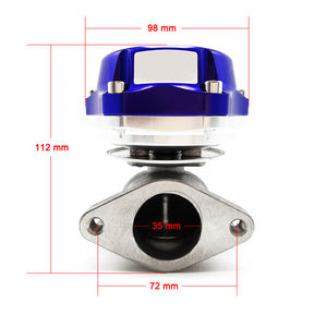 Ayarlanabilir 38mm <span class=keywords><strong>2</strong></span> cıvata dış Turbo Wastegate 14psi - Product Image 2