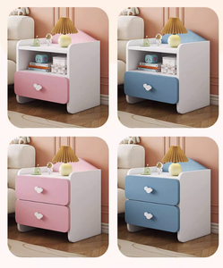 <span class=keywords><strong>Comodino</strong></span> e Tavolino Moderno Minimalista in Legno per Camera da Letto dei Bambini, Adatto per Uso Ospedaliero - Product Image 3