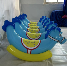 Jet d'eau PVC Ride <span class=keywords><strong>en</strong></span> stock pour accompagner les enfants Jouet <span class=keywords><strong>cheval</strong></span> <span class=keywords><strong>à</strong></span> <span class=keywords><strong>bascule</strong></span> gonflable - Product Image 4