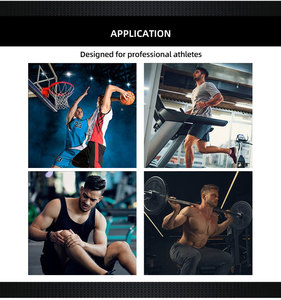 Masseur de jambes portable <span class=keywords><strong>sans</strong></span> fil rechargeable à compression d'air pneumatique à 8 chambres avec contrôle de la minuterie pour une récupération rapide - Product Image 3