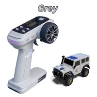 Nouveau modèle de voiture télécommandée électrique RC miniature LDARC X43 1/43, Crawler de bureau RTR 4x4 à code tournant, Jouets pour adultes et enfants
