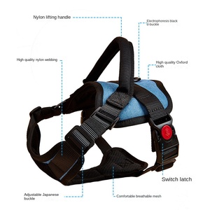 LKS LKS327 Superventas: Arnés de malla reflectante y transpirable con hebilla para perros grandes (<span class=keywords><strong>Pastor</strong></span> Alemán y <span class=keywords><strong>Border</strong></span> <span class=keywords><strong>Collie</strong></span>) - Product Image 3