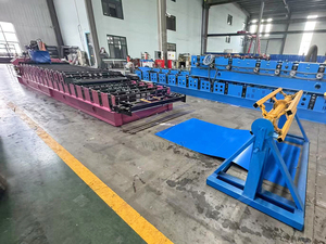 Máquina de Conformado en Frío de Lámina de Acero Trapezoidal de Alta Velocidad, Anticorrosiva, de Doble Capa, para Techos Metálicos en la Construcción - Product Image 6