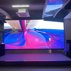 Trong nhà linh hoạt hiển thị trong Suốt LED phim màn hình OEM P3 video tường quảng cáo với hình ảnh động & Văn Bản SDK chức năng - Product Image 2