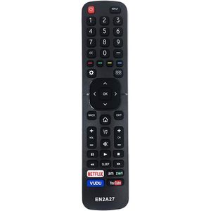 En2a27 1-năm tương thích Hisense 4K Led HD UHD thông minh <span class=keywords><strong>TV</strong></span> điều khiển từ xa với chức năng tự động mã cố định ABS silicon bàn phím - Product Image 1