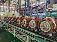 Moteur asynchrone triphasé à haut rendement YE3 IE3 355 kW 2980 tr/min 50/60 Hz entièrement fermé adaptable aux machines-outils