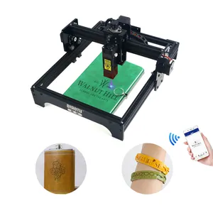 Diaotu roteador cnc 40w, diy para madeira aço inoxidável gravador a laser corte de madeira