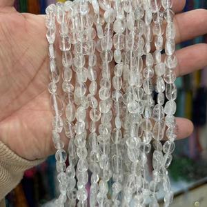 Piedras Naturales <span class=keywords><strong>de</strong></span> Forma Libre, Cuarzo Rosa, Amatista, Citrino, Aguamarina, Cuarzo en Trozos, Componentes para Joyería DIY, Pulseras y Collares con Cuentas - Product Image 4