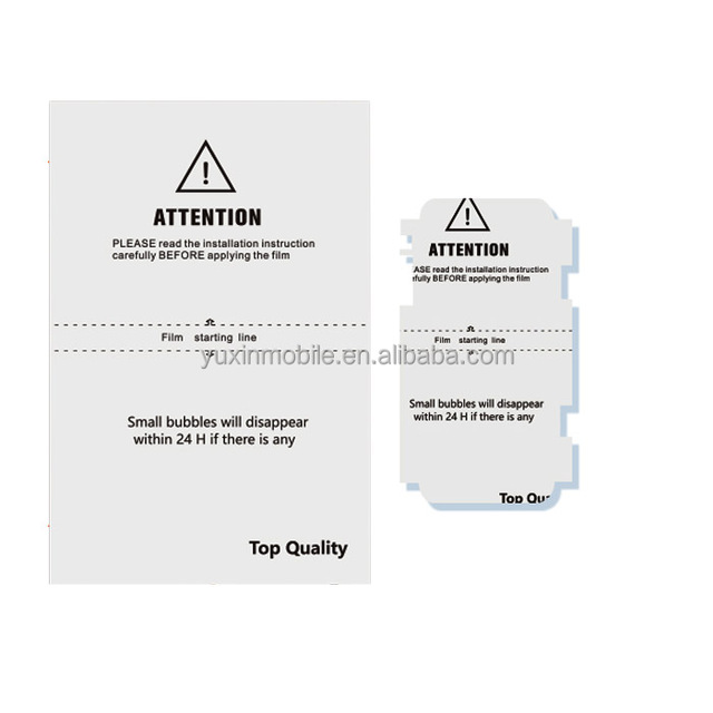 Hydrogel Film Machine Cutting Sheet Mobile Phone Matte 120*180Mm Privacy Soft Sheets Tpu Hidrogel Films Screen Protector