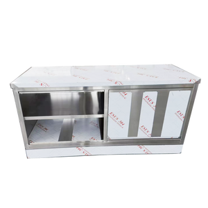 Mesa DE TRABAJO DE ACERO INOXIDABLE VICTORY, gabinete de Banco SS, mesa de centro, equipo de panadería para otros suministros de hotel y restaurante - Product Image 6