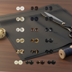 Botones a Presión de Plástico ABS Ecológicos Personalizados al por Mayor, 4 Agujeros, Patrón Rectangular, Redondos, para Trajes y Abrigos de <span class=keywords><strong>Hombre</strong></span>, Accesorios de <span class=keywords><strong>Ropa</strong></span> - Product Image 3