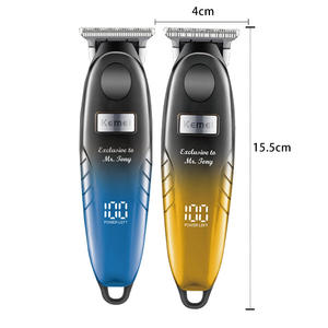 เครื่องตัดผมไฟฟ้าโคเมะ 5W 6500 รอบต่อนาทีจอแสดงผล LCD เครื่องตัดผมมืออาชีพสำหรับใช้ในบ้าน - Product Image 2