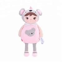 Metoo sac à dos pour enfants animal koala panda sac à dos en peluche personnalisé