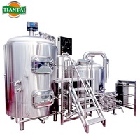 Machine de brassage de bière de Pub/hotel SUS, équipement de brassage de bière 1000L