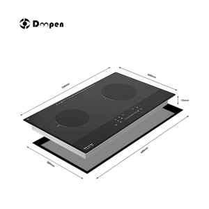 Cuisinière hybride intégrée 4800W, cuisinière intelligente WIFI à induction et infrarouge, haute qualité - Product Image 3