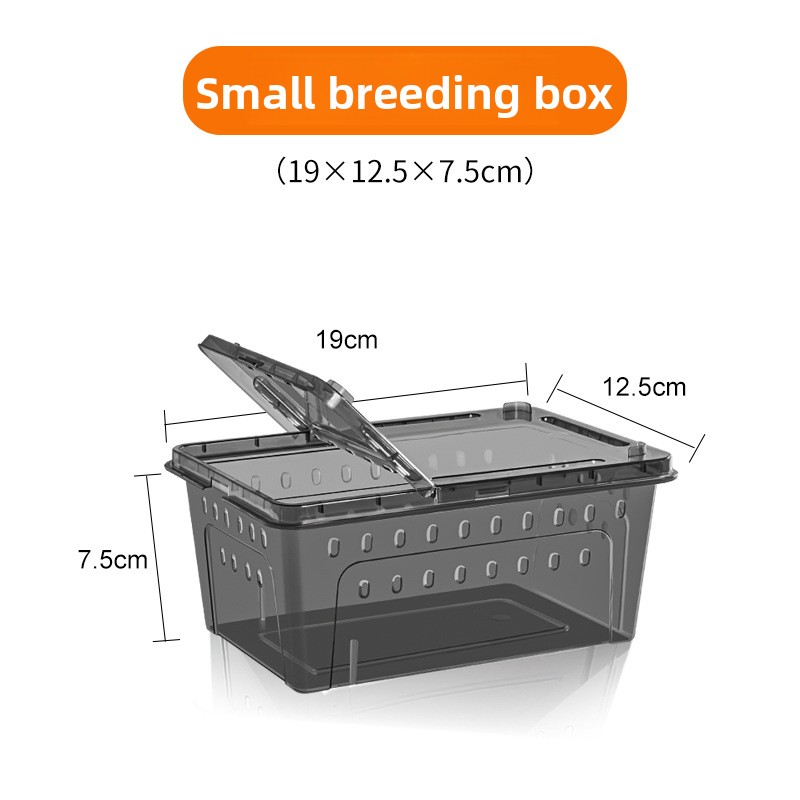 Small-sized pet cage with sliding door, black color