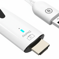 Adaptateur HDMI sans fil, répartiteur USB HDMI, Plug and Play, extension d'affichage pour l'éducation et la télévision