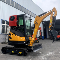 2024 terre universel 3.5 tonnes EPA EURO 5 Kubota moteur mini pelle 4 tonnes pelle Machine ferme utilisé Mini pelle