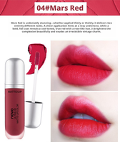 Gloss à lèvres velours 8 couleurs waterproof hydratant longue tenue, couleur intense, effet crème glacée – Nouveauté irrésistible