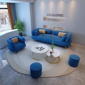 Salone di bellezza <span class=keywords><strong>divano</strong></span> negozio con riunione ospiti luce Hotel di lusso per discutere <span class=keywords><strong>divano</strong></span> ad arco donna abbigliamento negozio di riposo Area Reception - Product Image 2