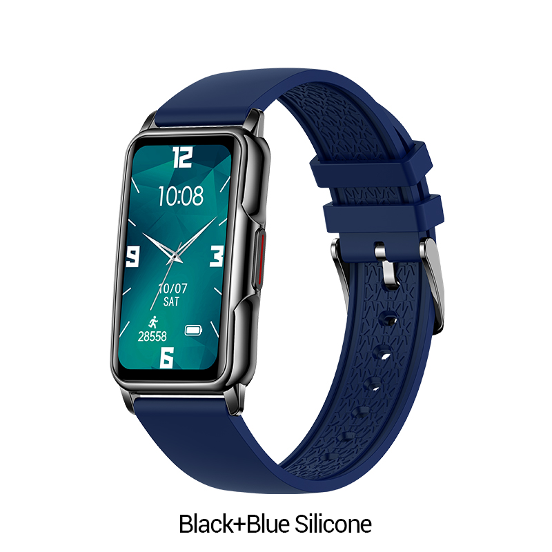 Silicone noir + bleu