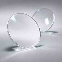Lunettes de lecture en deux parties ZHENG HE HMC 1.591, verres optiques en polycarbonate, 65 mm, verres de lunettes résistants finis pour le sport