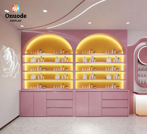 Meubles et présentoirs d'éclairage LED haut de gamme pour cosmétiques - Étagères de salon de beauté de haute qualité - Product Image 1