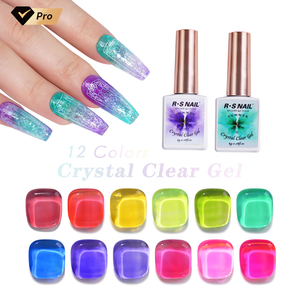 Vernis à ongles en gel transparent de haute qualité R S Nail, 8g, 12 couleurs, sans odeur, tenue 3-4 semaines, garantie 12 mois, compatible OEM/ODM - Product Image 1