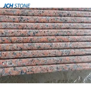 Cina G562 acero rosso granito gradini e montanti in pietra