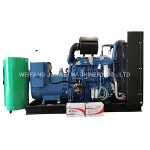 Chinese factory directly sale for 250kva 200kw open type diesel generator with good after-sale service and long warranty