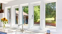 Ventana Abatible de Aluminio Modelo Prima 03, Hecha a Medida, con Doble Vidrio Templado, Insonorizada, con Certificación Energy Star, Resistente al Viento, Venta al Por Mayor