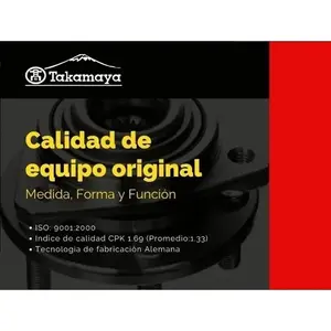 Balero alta calidad tamaño personalizado Audi A6 coche rodamiento doble rueda delantera 1995-2011 Takamaya - Product Image 1